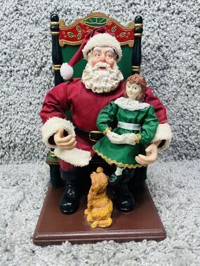 Vintage Santas From Around The World American Santa 1995 With Box